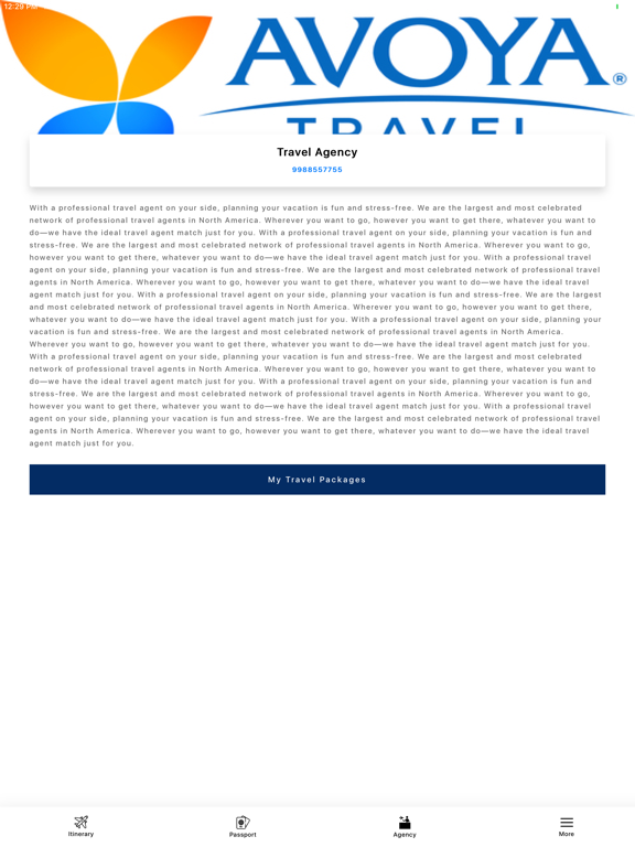 Screenshot #6 pour My Travel App