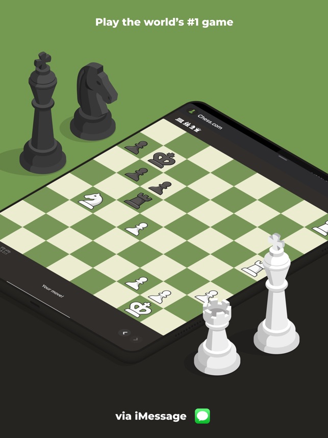 Jogo de Xadrez entre Android e iOS - Chess with Friends 