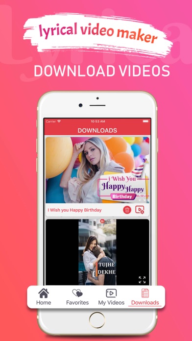 App screenshot