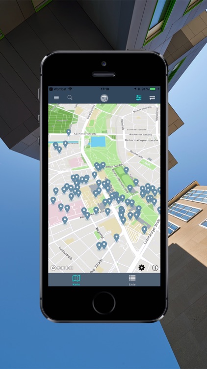 Uni Köln Navi on Campus