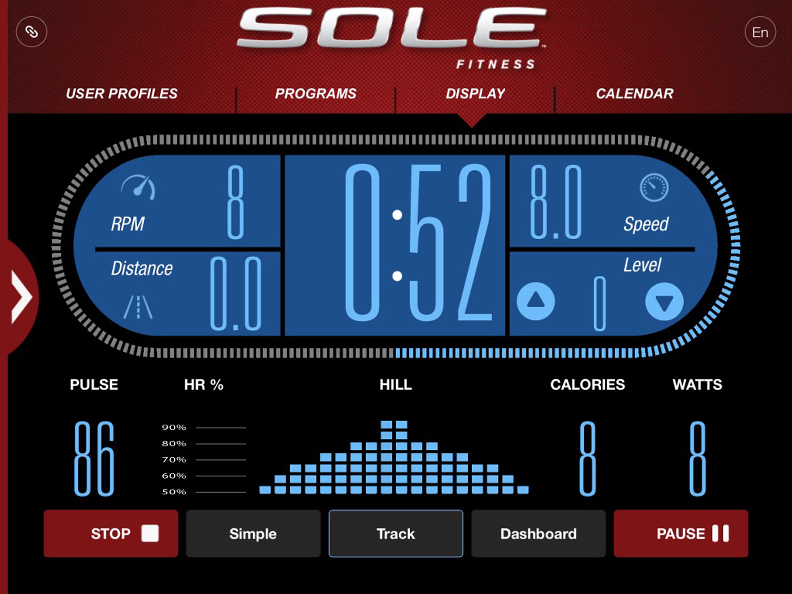 SOLE Fitness App