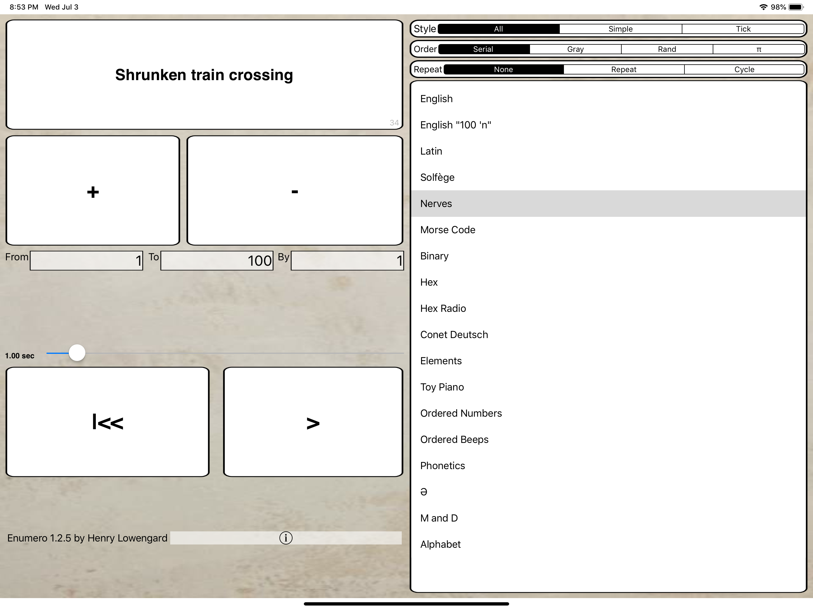 Enumero screenshot 4