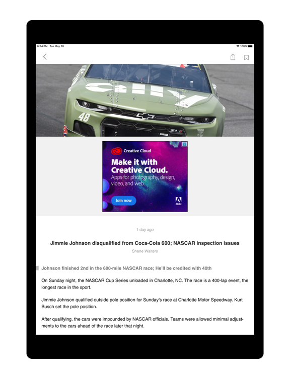 Screenshot #5 pour Racing News App