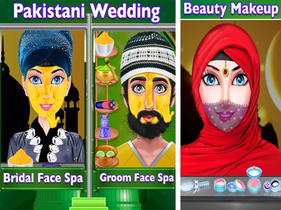 Pakistani Muslim Wedding Girl iPad screenshot