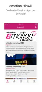 Unihockey emotion Hinwil-Tann screenshot #1 for iPhone