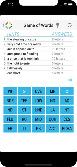 Game screenshot Game•of•Words apk