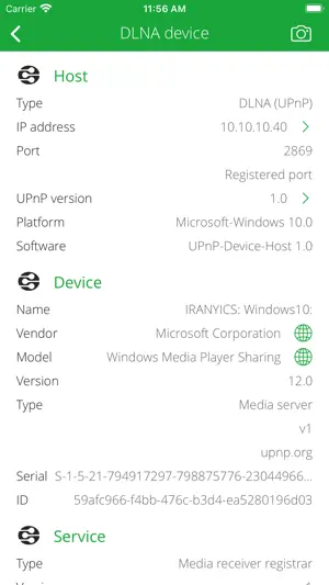 DLNA Browser screenshot 2