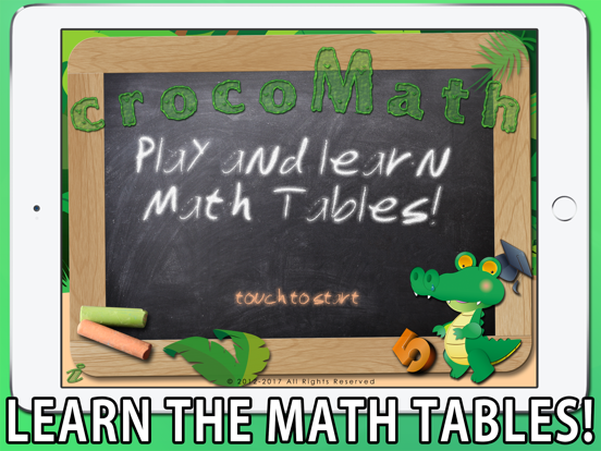 Screenshot #4 pour Croco Maths Tables