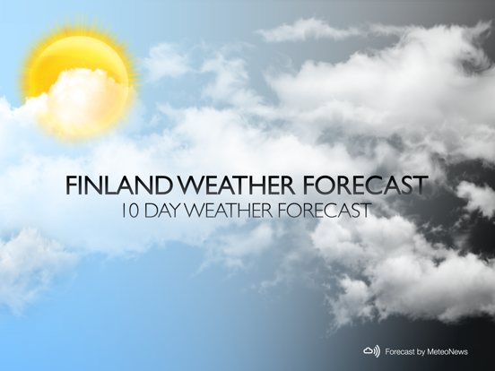 Screenshot #4 pour Météo pour la Finlande