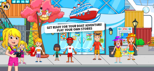 ‎My City : Boat Adventures Screenshot