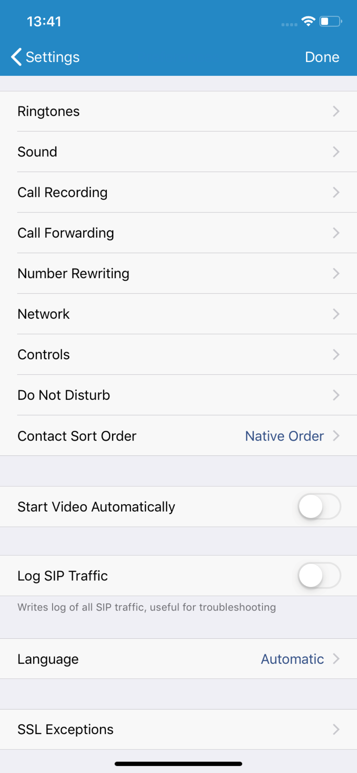 CCALL Softphone