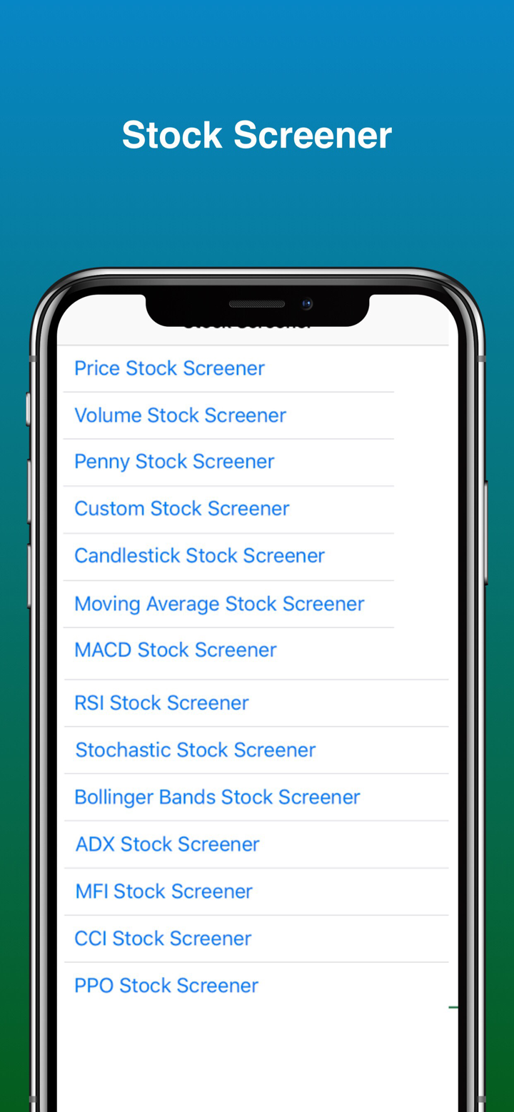 Stock Screener - Stock Scanner screenshot 1