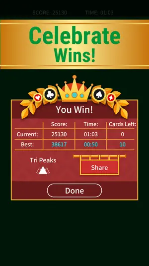 TriPeaks Solitaire Classic. screenshot 5