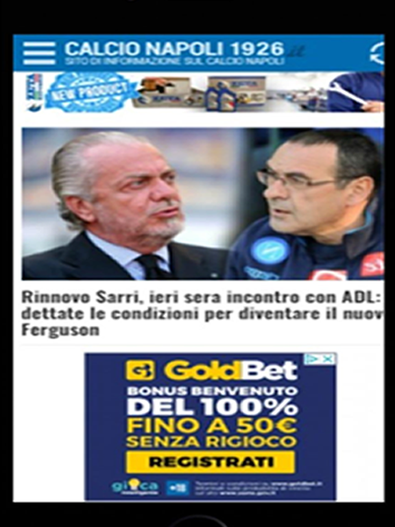 Screenshot #4 pour CalcioNapoli1926.it
