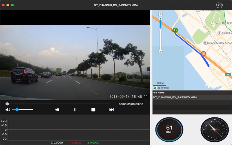 Screenshot #2 pour AUTO-VOX GPS Player