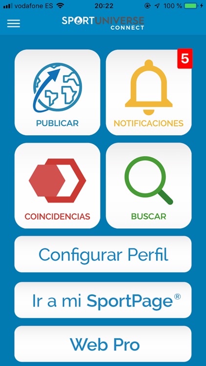 SportUniverse Connect