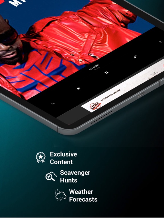 100.5 The River (WTRV) iPad screenshot 3 - Music app