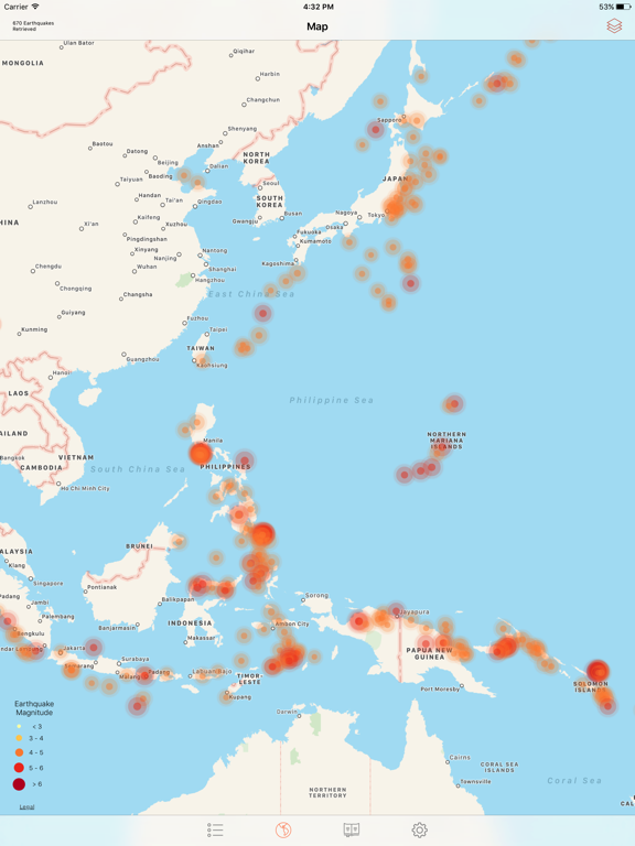 Screenshot #5 pour Earthquake Alert by Earthquick