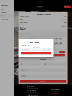 Pearl Wok Chinese Restaurant screenshot 19