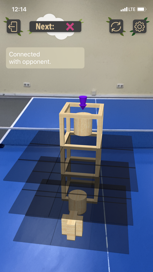 #2. AR Tic-Tac-Toe Game (iOS) By: Itechcraft