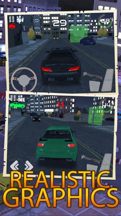Sport Car Traffic Parking Screenshot