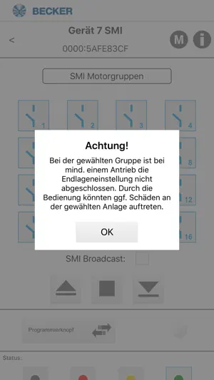 Becker SMI Config Tool screenshot 2