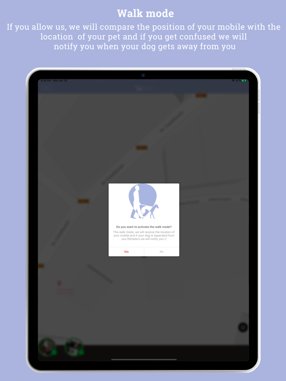 GPS Haciendo el galgo iPad screenshot