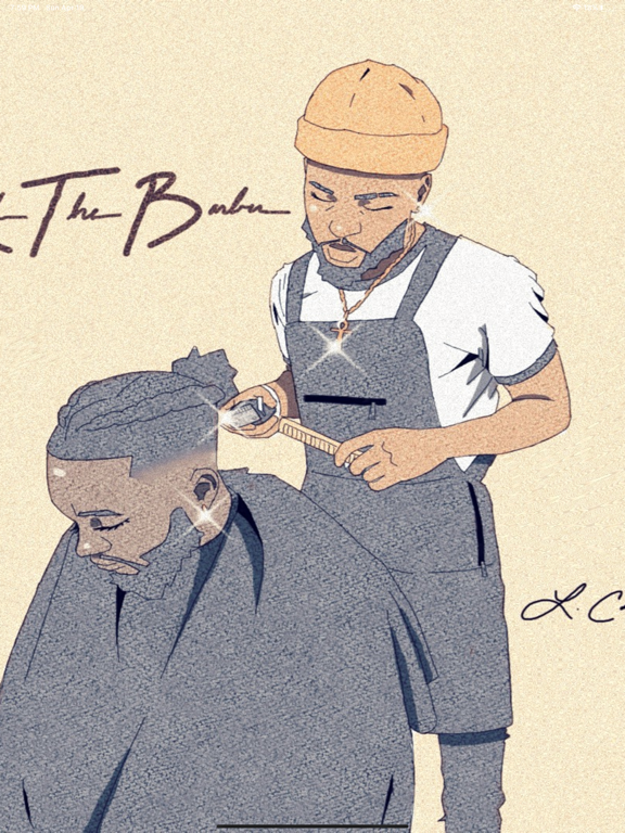 Kel The Barber iPad screenshot 1 - Business app