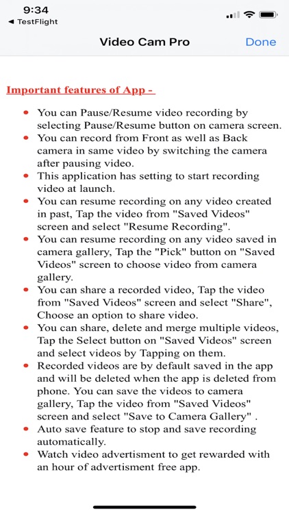 Video Cam Pro screenshot-8