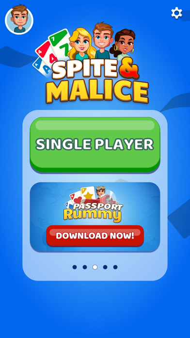 Screenshot #1 pour Spite & Malice Card Game