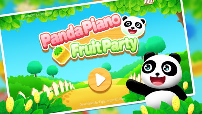 Panda Piano - Fruit Party Screenshot