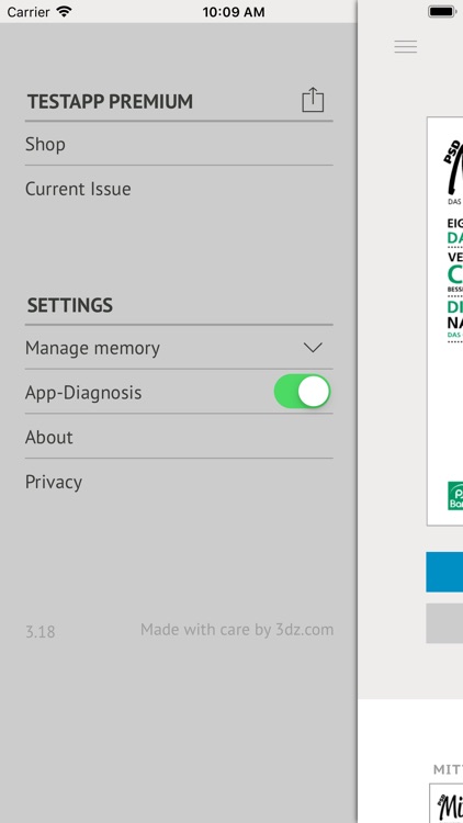 PSD Mittel.Punkt Magazin