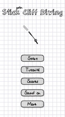 Stickman Cliff Divingのおすすめ画像1