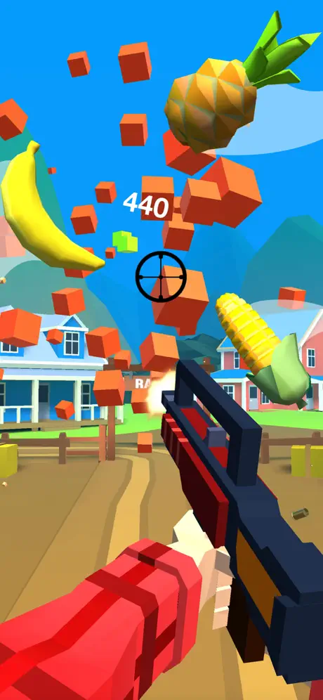 Shooting Hero-Block Gun Games