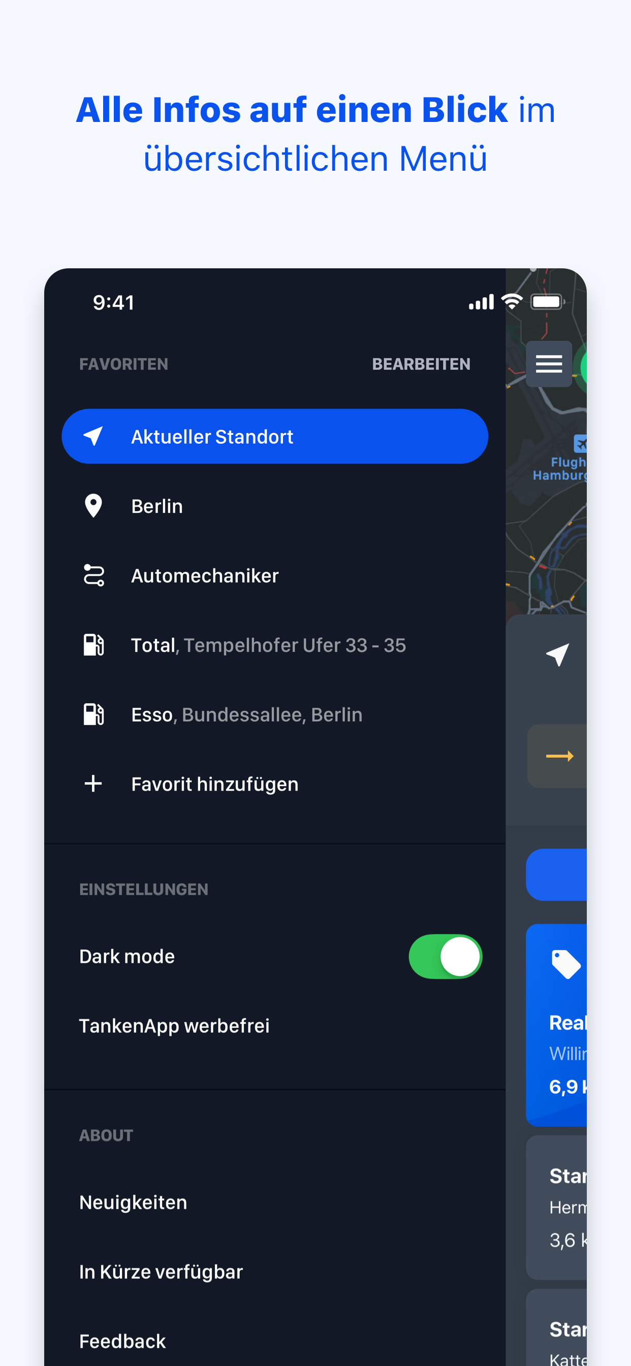 TankenApp mit Benzinpreistrend screenshot 5