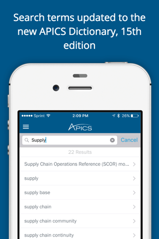 APICS Dictionary - náhled