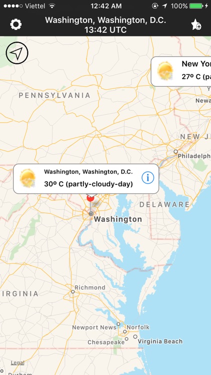 Weather Map Forecast