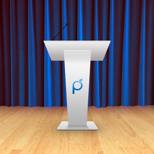 Public Speaking S Video Audio icon