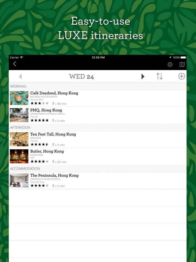 LUXE City Guides Screenshot