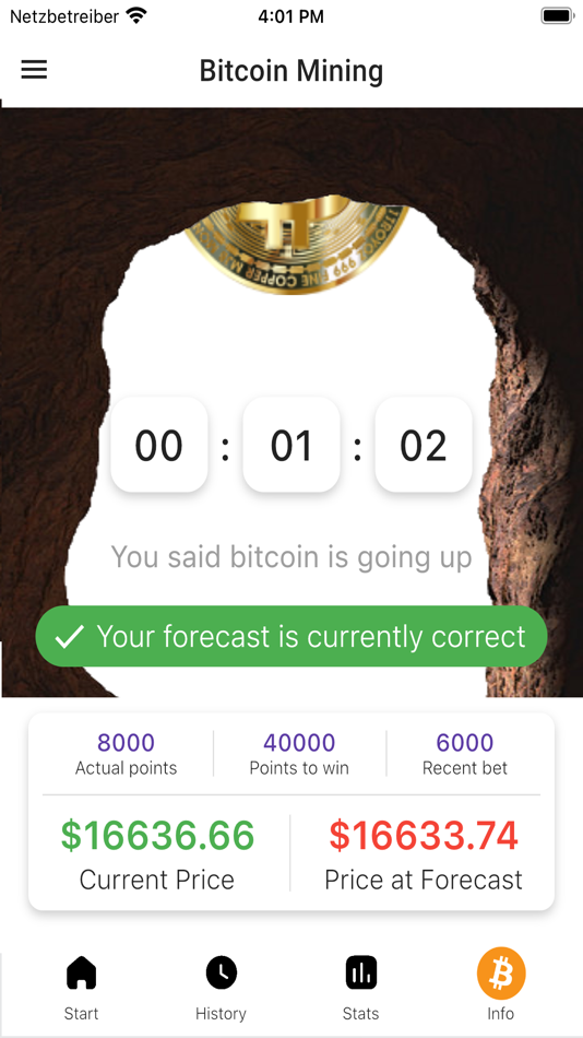 #4. Bitcoin Mining CH (iOS) 由: Visunia GmbH
