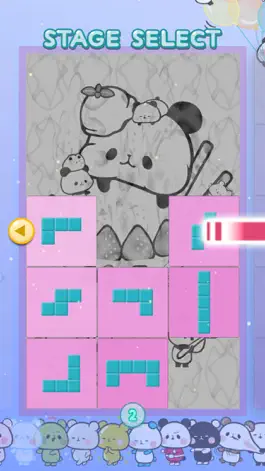 Game screenshot Turn-piece Puzzle: Mochi Panda hack