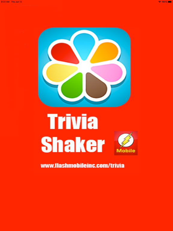 TriviaShaker iPad screenshot 6 - Entertainment app