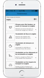 forvo travel iPhone Captures Décran 3