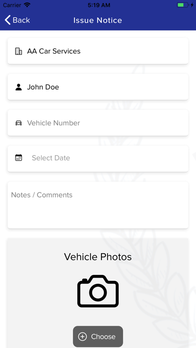 Parking Services Limited Screenshot
