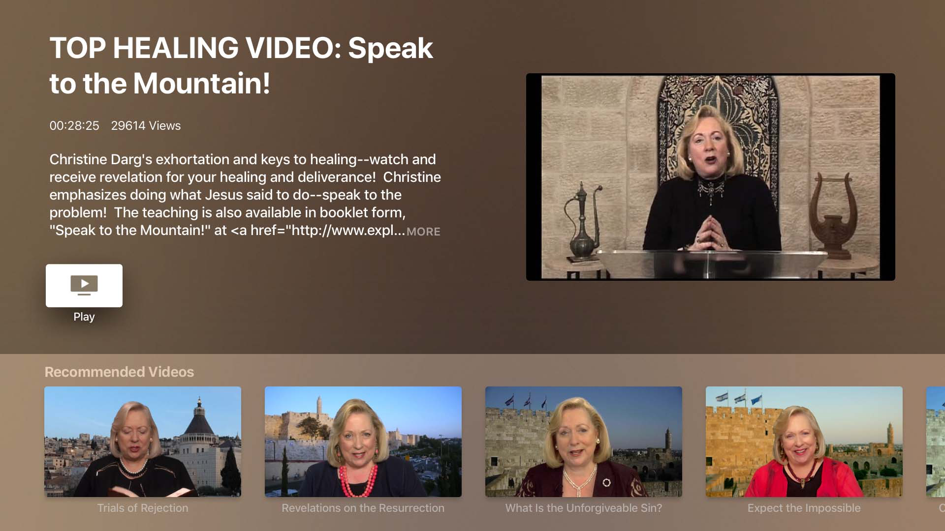 Jerusalem Channel screenshot 3