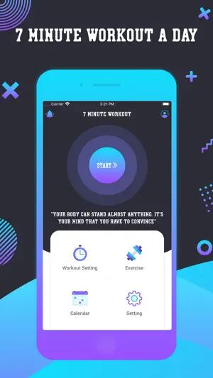 7 Minute Workout for Fitness screenshot 1