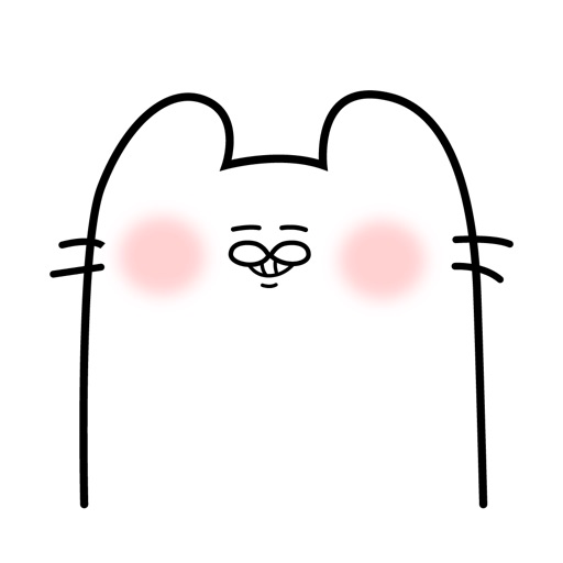 Smiling Cat Animated Stickers Icon