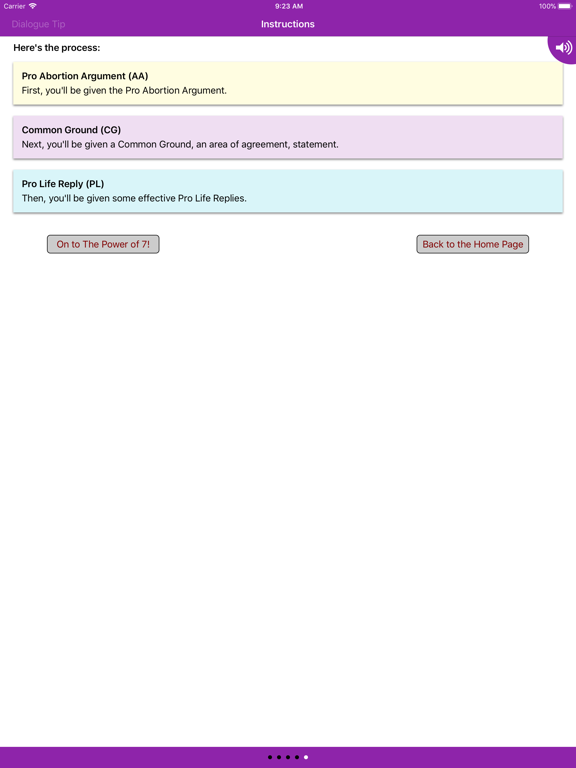Power of 7 iPad screenshot 5 - Lifestyle app