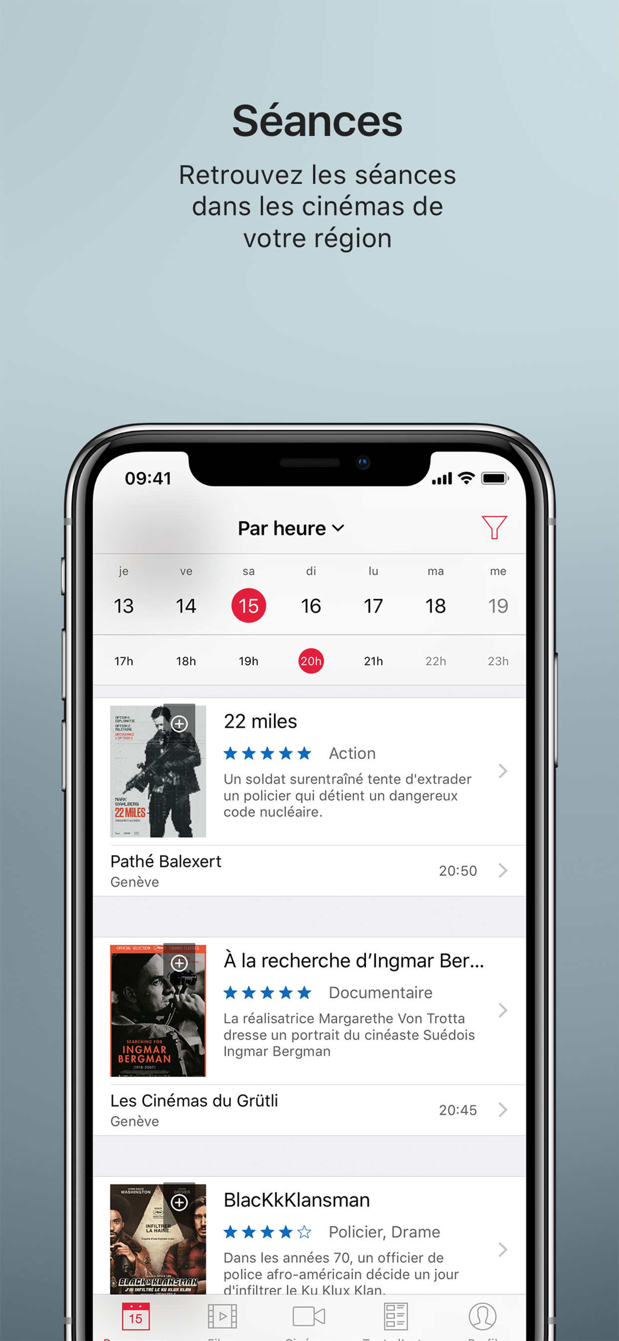 Cineman – Programmes et films