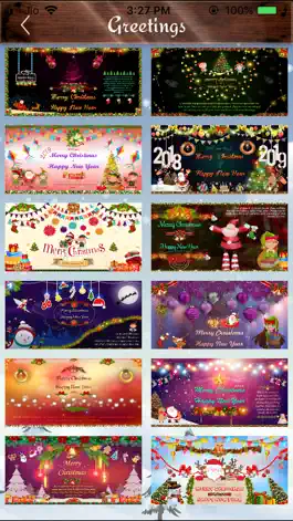 Game screenshot Merry Christmas Greetings Card apk